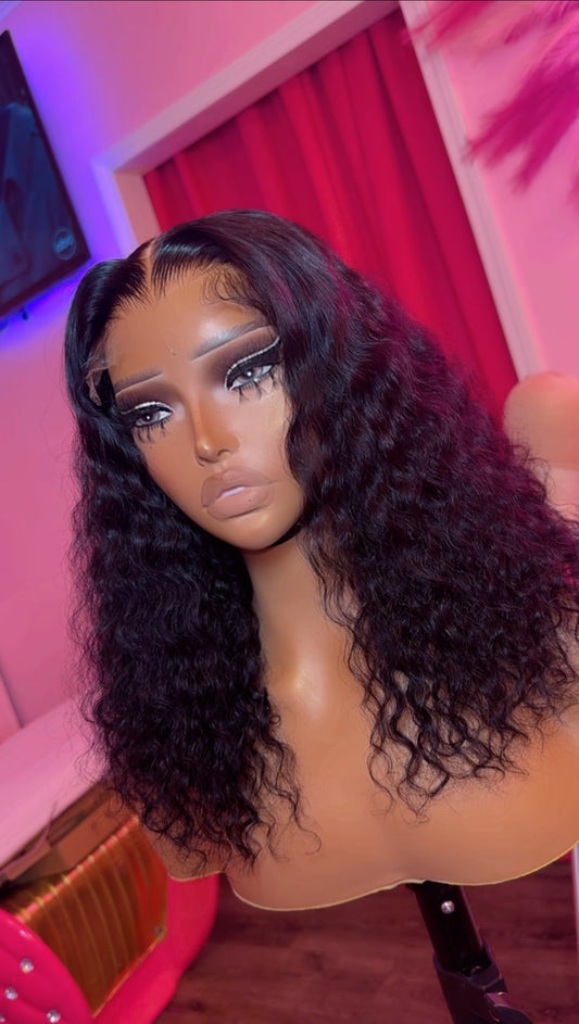 Curly Bob Wig